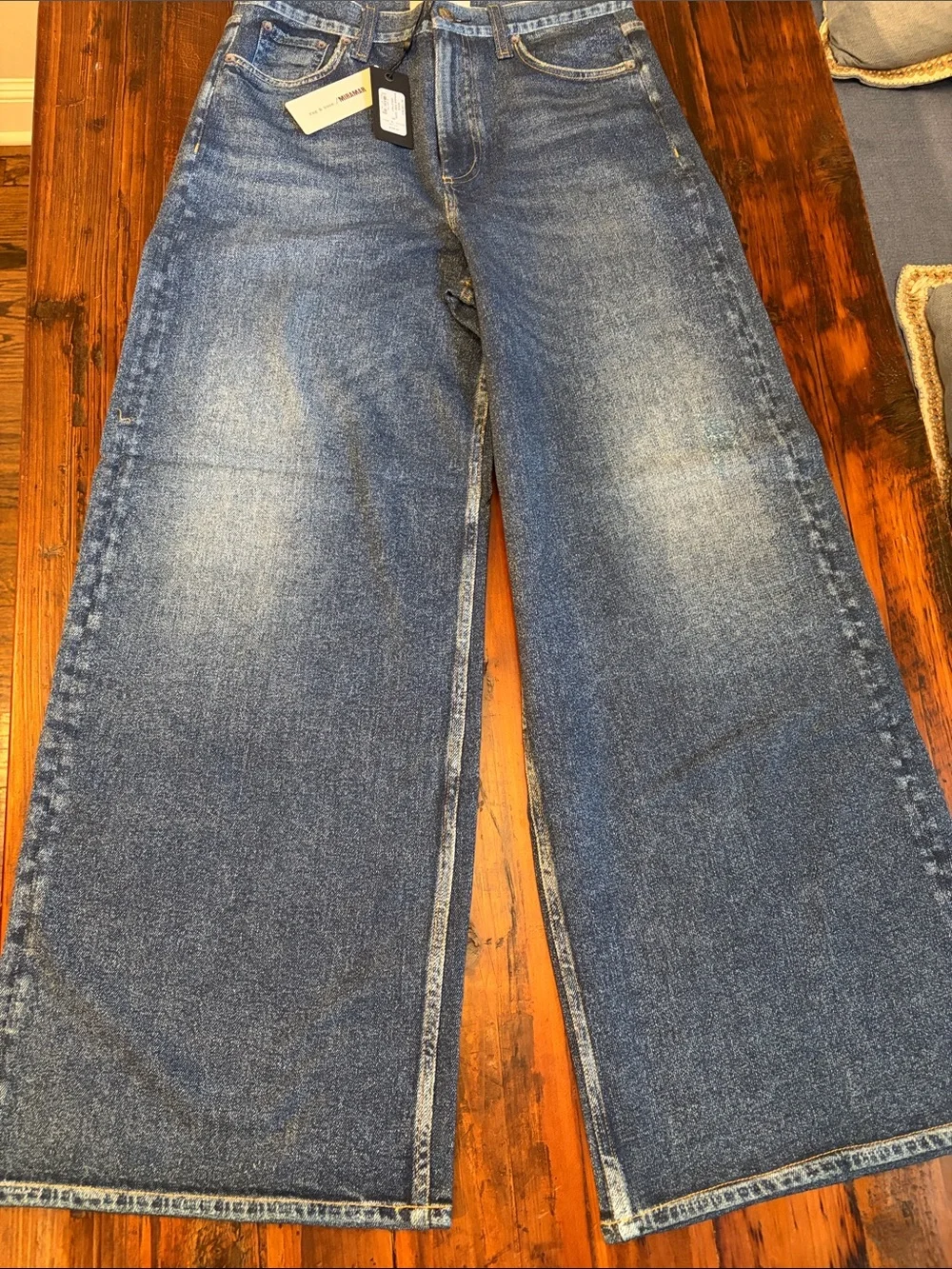 Rag & Bone NWT Miramar Viral Sweatpant Jeans Terry Sofie Ankle Pant, size 28